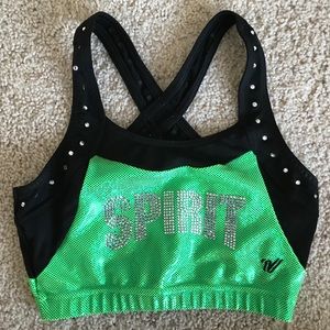 Spirit of Texas practice wear sports bra